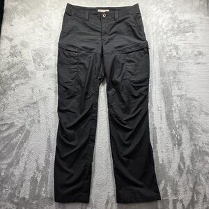 5.11 Tactical Pants Womens 10 Black Cargo Utility Stretch Ripstop Outdoor Hiking